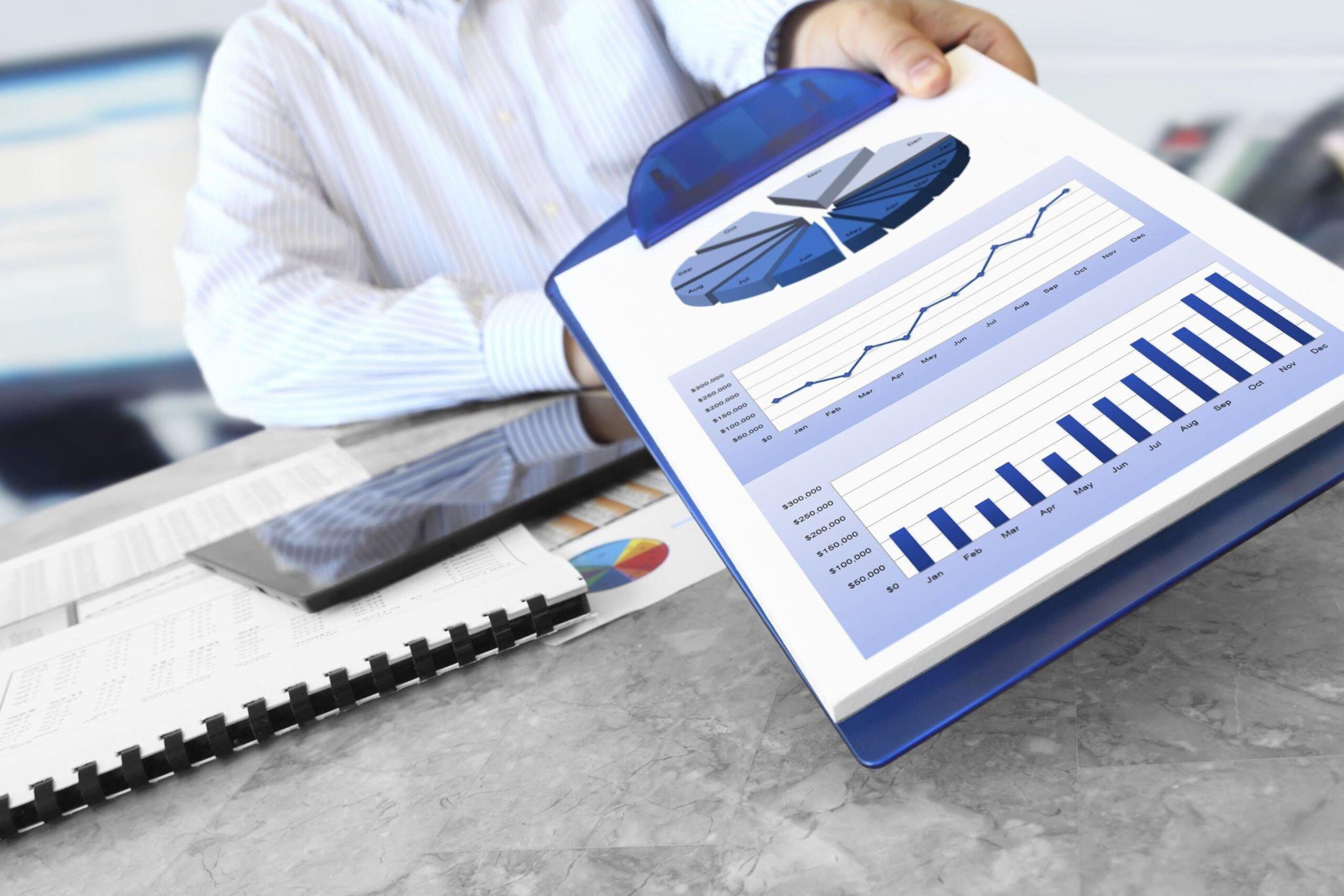 Two Customer Balances as QuickBooks Report