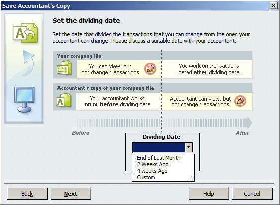 Portable company files