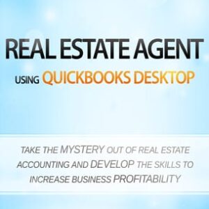 real estate agent quickbooks desktop book cover small